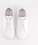 National Standard Handgemaakte Witte Monochrome Sneakers White Dames - Thumbnail 5