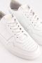 National Standard Handgemaakte Witte Monochrome Sneakers White - Thumbnail 10