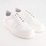 National Standard Handgemaakte Witte Monochrome Sneakers White Heren - Thumbnail 2