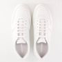 National Standard Handgemaakte Witte Monochrome Sneakers White Heren - Thumbnail 5