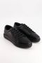 National Standard Handgemaakte Zwarte Monochrome Sneakers Black Heren - Thumbnail 2