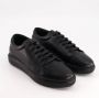 National Standard Handgemaakte Zwarte Monochrome Sneakers Black Heren - Thumbnail 2