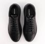 National Standard Handgemaakte Zwarte Monochrome Sneakers Black Heren - Thumbnail 5