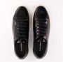 National Standard Handgemaakte Zwarte Patina Sneakers Black Heren - Thumbnail 5