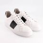 National Standard Handgemaakte Zwarte Sneakers White Heren - Thumbnail 2