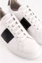 National Standard Handgemaakte Zwarte Sneakers White Heren - Thumbnail 4