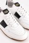 National Standard Handgemaakte Zwarte Sneakers White Heren - Thumbnail 10