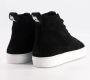 National Standard Handgemaakte Zwarte Suède Sneakers Black Heren - Thumbnail 9