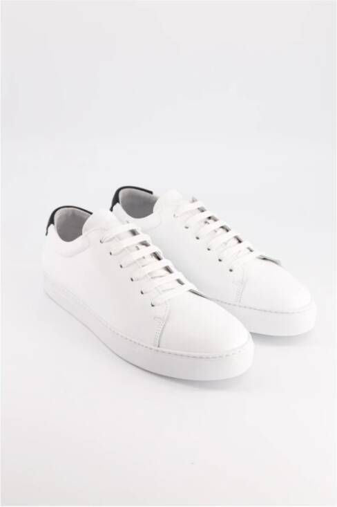 National Standard Premium Leren Sneakers Black Edition White Heren