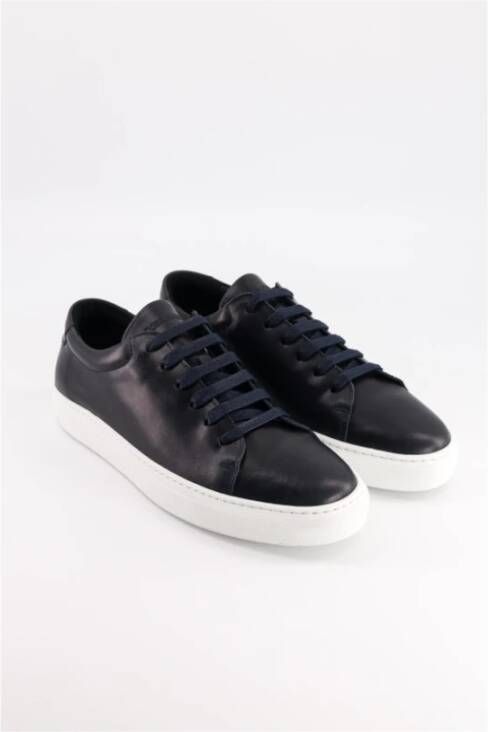 National Standard Navy Patina Edition 3 Sneakers Blue Heren