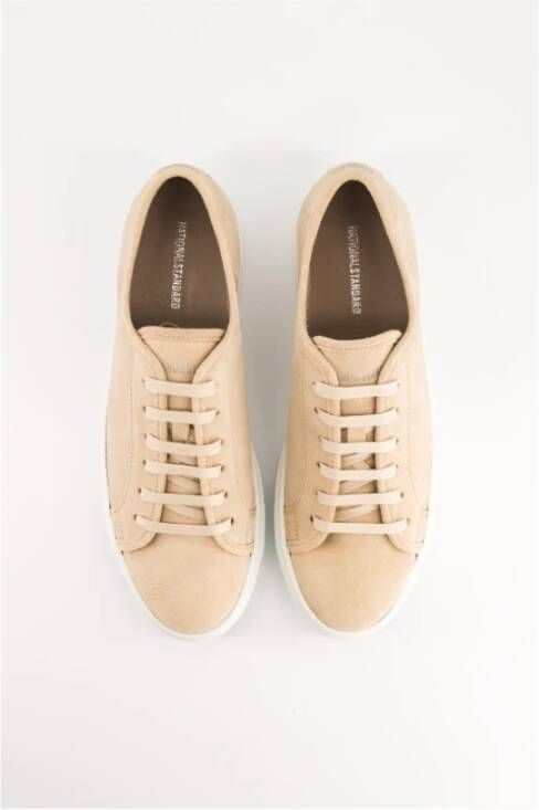 National Standard Sneakers Beige Heren