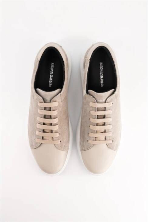 National Standard Sneakers Beige Heren