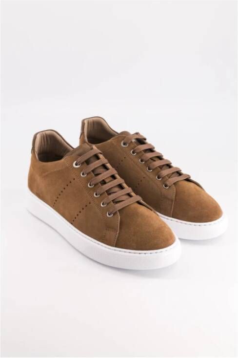 National Standard Sneakers Brown Heren