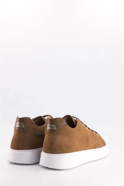 National Standard Sneakers Brown Heren