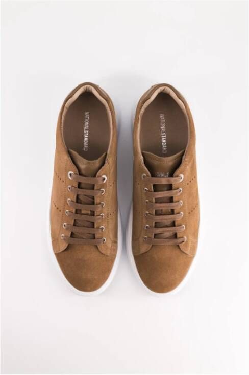 National Standard Sneakers Brown Heren