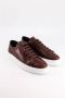 National Standard Handgemaakte Cognac Patina Sneakers Brown Heren - Thumbnail 2