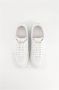 National Standard Handgemaakte Witte Monochrome Sneakers White Dames - Thumbnail 5