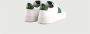 National Standard Handgemaakte Groene Band Sneakers White Heren - Thumbnail 3