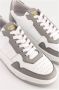 National Standard Handgemaakte Ethische Sneakers Wit Grijs Gray Heren - Thumbnail 3