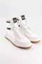 National Standard Handgemaakte Ethische Sneakers Wit Zwart White Heren - Thumbnail 8