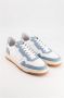 National Standard Handgemaakte White Ciel Sneakers Blue Heren - Thumbnail 2