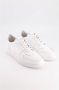 National Standard Handgemaakte Witte Monochrome Sneakers White - Thumbnail 2