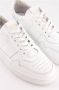 National Standard Handgemaakte Witte Monochrome Sneakers White - Thumbnail 3