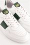 National Standard Handgemaakte Groene Band Sneakers White Heren - Thumbnail 13