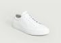 National Standard Handgemaakte Witte Monochrome Sneakers White Heren - Thumbnail 2