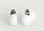 National Standard Handgemaakte Witte Monochrome Sneakers White Heren - Thumbnail 4