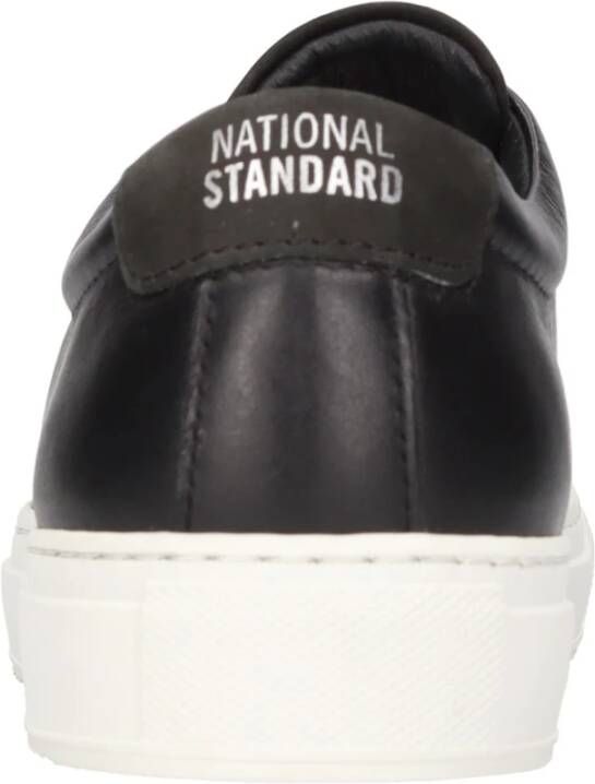 National Standard Sneakers Zwart Black Heren