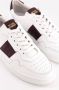 National Standard Handgemaakte Wine Band Sneakers Brown Heren - Thumbnail 4