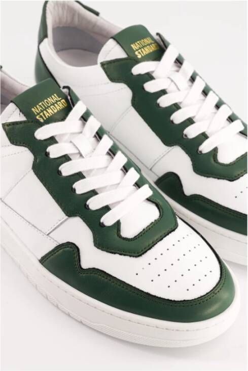 National Standard Wit Groen Editie 6 Sneakers White Heren