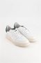 National Standard Handgemaakte Ethische Sneakers Wit Groen White Dames - Thumbnail 8