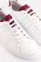 National Standard Handgemaakte Ethische Sneakers Wit Rood White Heren - Thumbnail 3