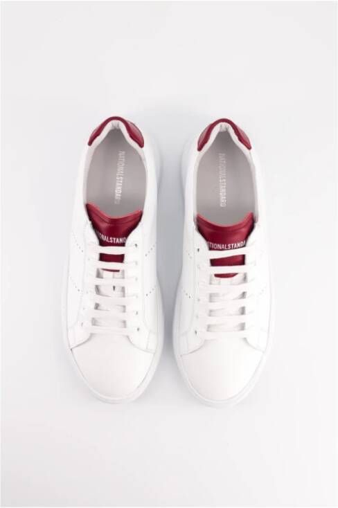 National Standard Wit Rood Editie 9 Sneakers White Heren