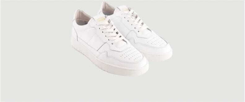 National Standard Witte lage sneakers White Heren