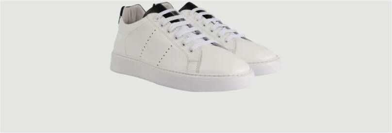 National Standard Witte Leren Edition 9 Sneakers Wit Heren