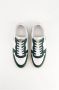 National Standard Handgemaakte Silvergreen Sneakers Green Dames - Thumbnail 11