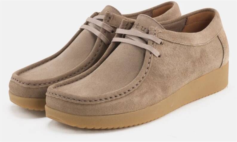 Nature Footwear Alba Sko Suede Beige Dames