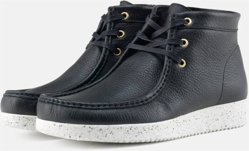 Nature Footwear Anton Gevoerde Laars Leer Black Heren