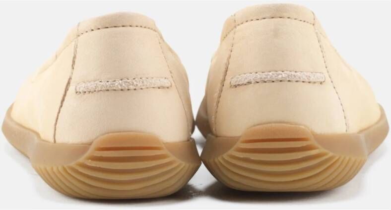 Nature Footwear Ballerina Nubuck Cream Bio Beige Dames