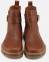 Nature Footwear Betty Laars Leer Brown Dames - Thumbnail 3