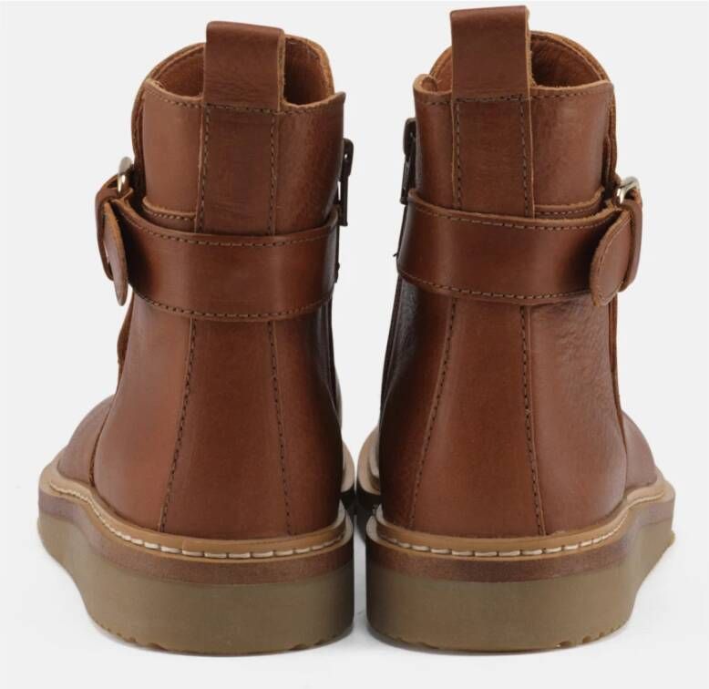 Nature Footwear Betty Laars Leer Brown Dames