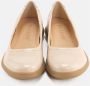 Nature Footwear Crème Leren Ballerina Schoenen Beige Dames - Thumbnail 3