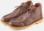 Nature Footwear Elias Leren Laars Brown Heren - Thumbnail 2