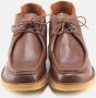 Nature Footwear Elias Leren Laars Brown Heren - Thumbnail 3