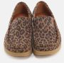 Nature Footwear Elin Loafer Suede Print Brown Dames - Thumbnail 4