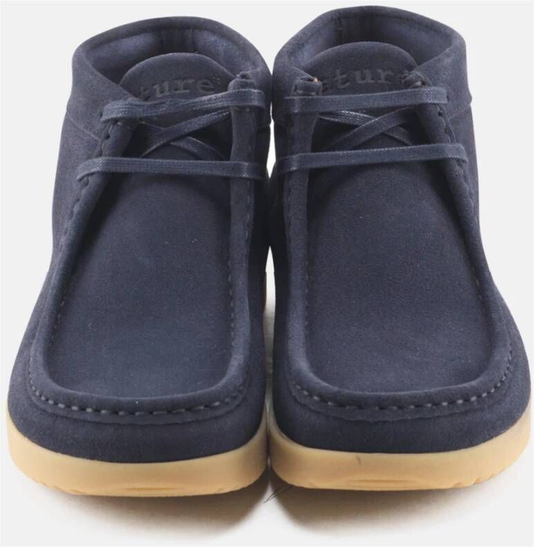 Nature Footwear Ellen Suède Laars Navy Blue Dames