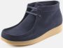 Nature Footwear Ellen Suède Laars Navy Blue Dames - Thumbnail 4